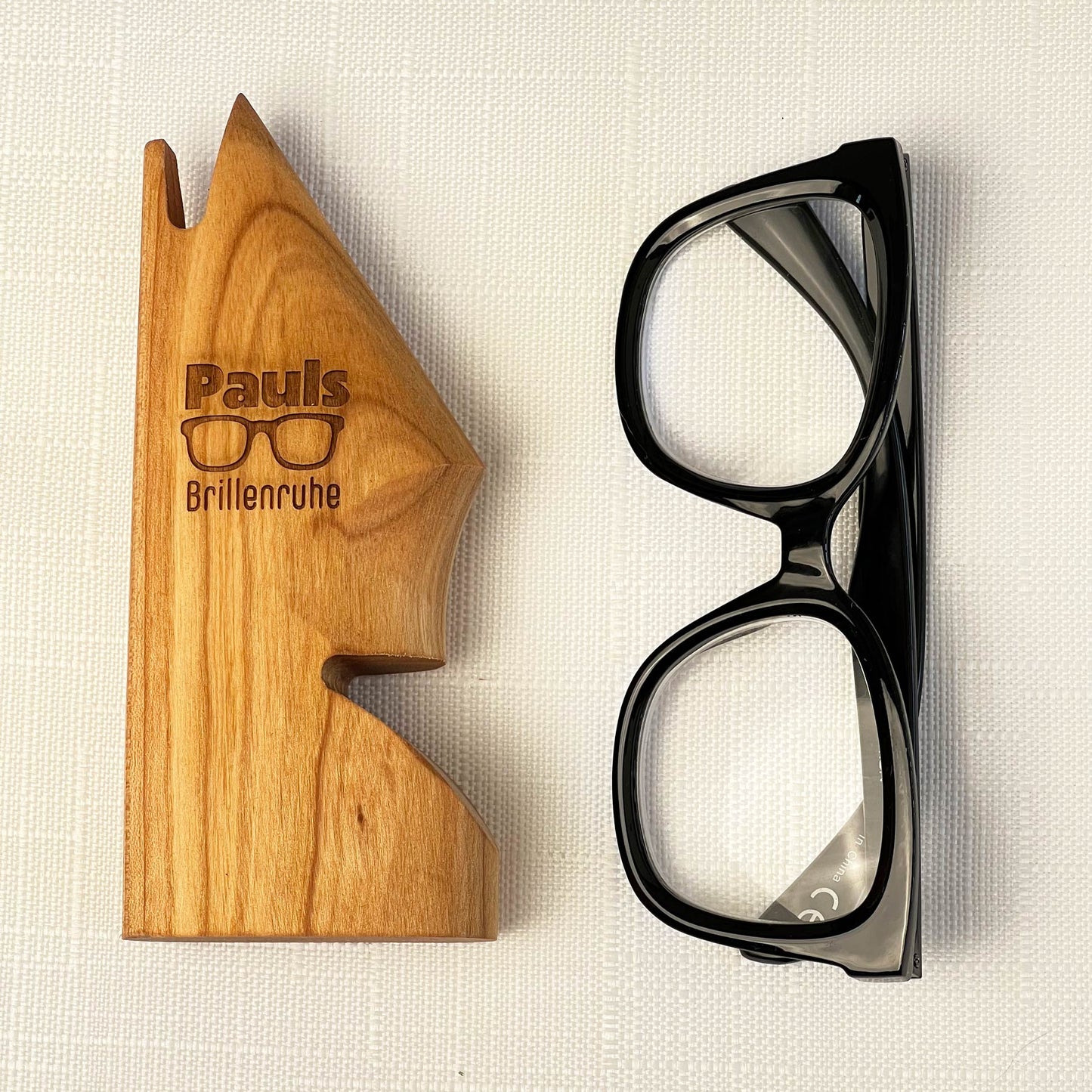 Brillenhalter aus Holz - Personalisiert