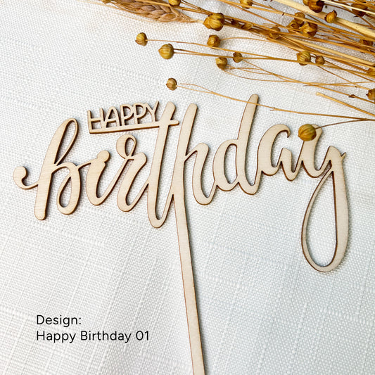 kuchentopper, cake topper aus holz, tortendeko, Tortenstecker