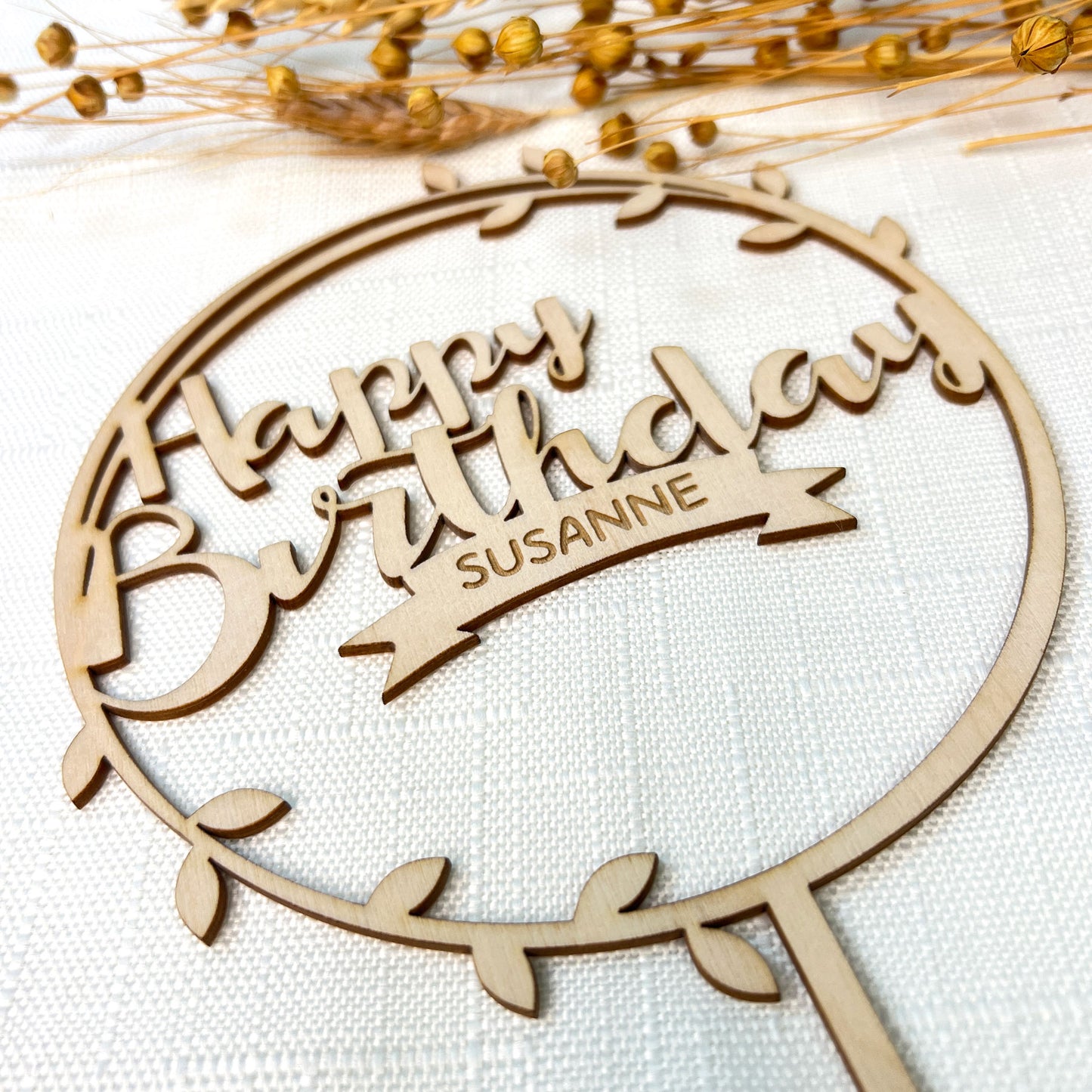 Cake Topper Geburtstag - Personalisiert