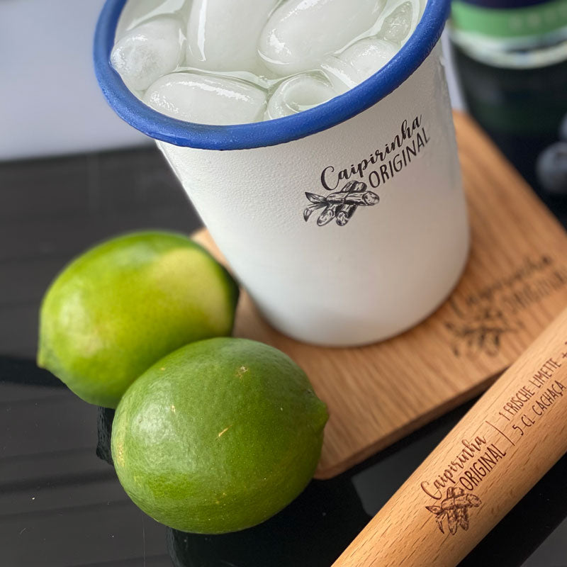 Caipirinha Cocktail-Set - mit Rezept & Cachaça