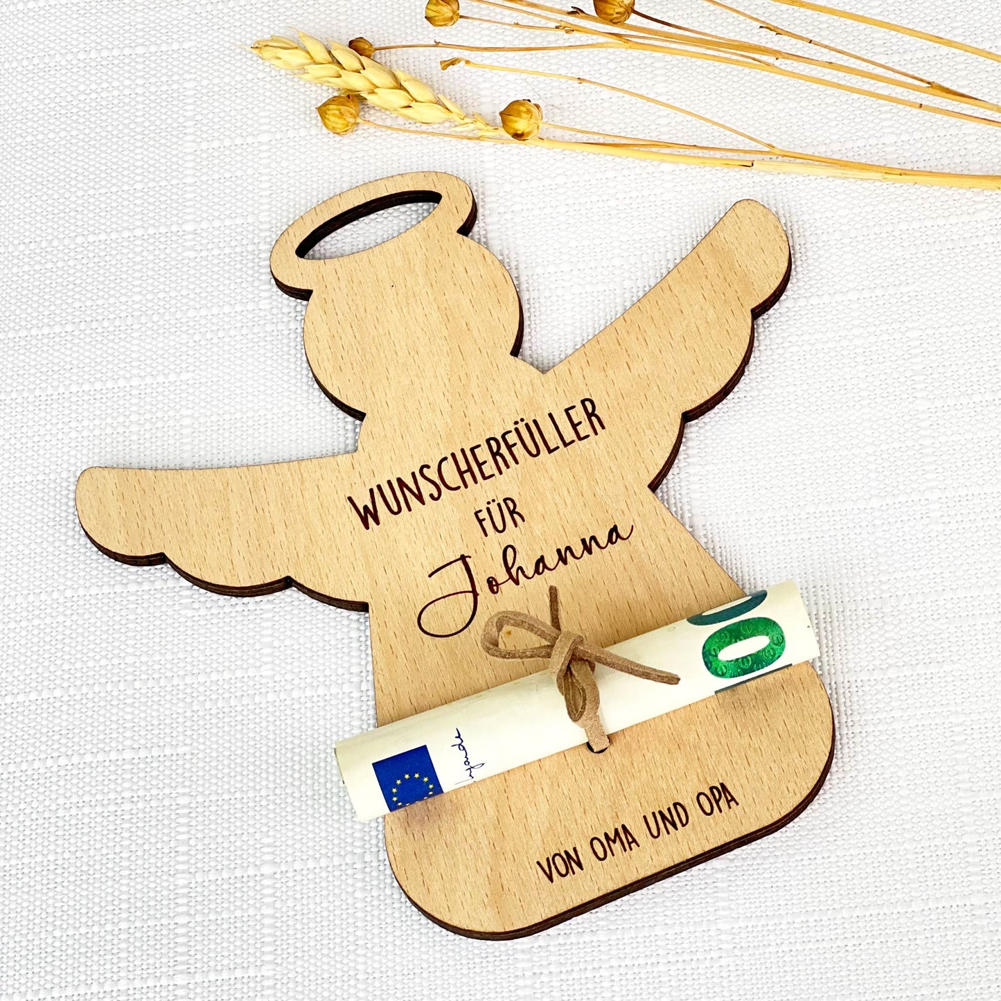 Personalisierte Geldgeschenkkarte - für Taufe, Kommunion & Geburtstag