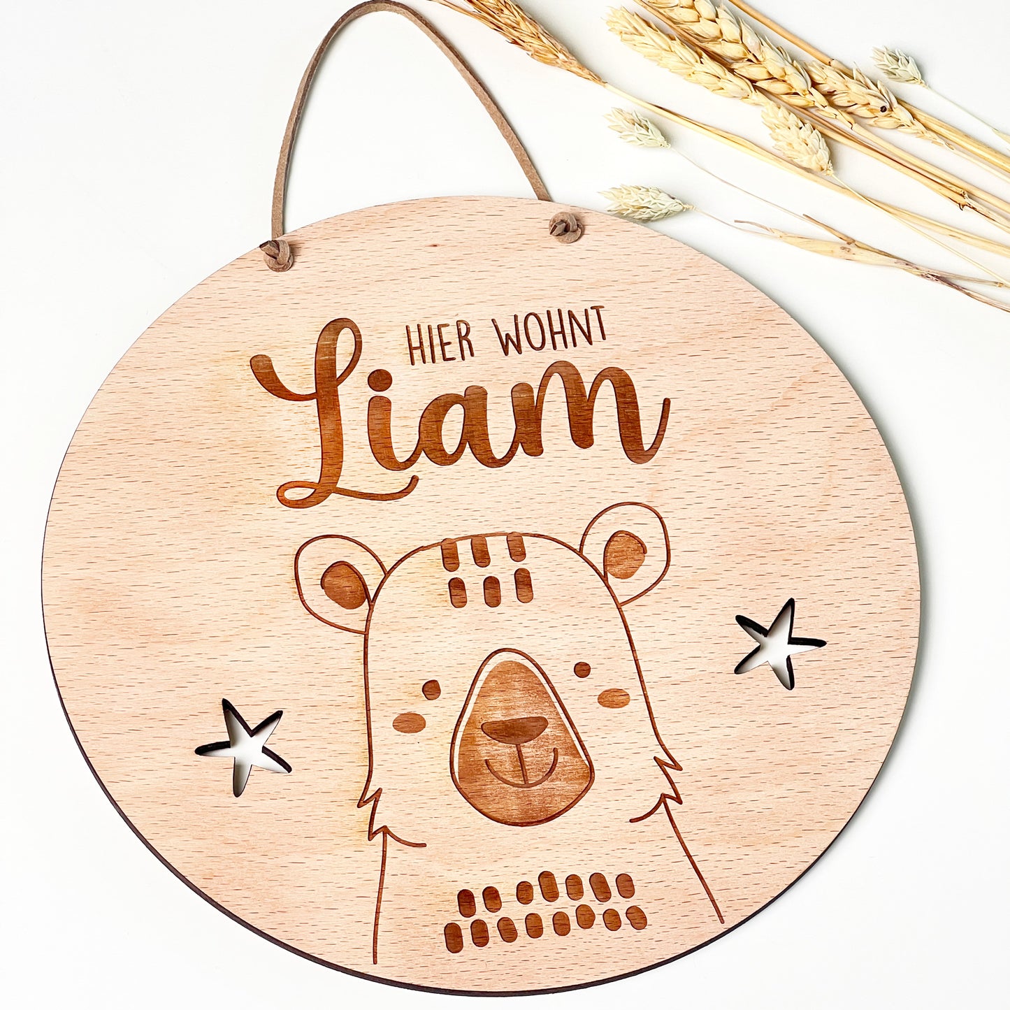 Kinderzimmer Holzschild- Personalisiert
