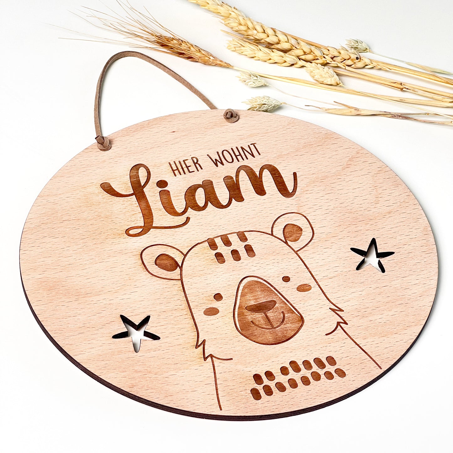 Kinderzimmer Holzschild- Personalisiert