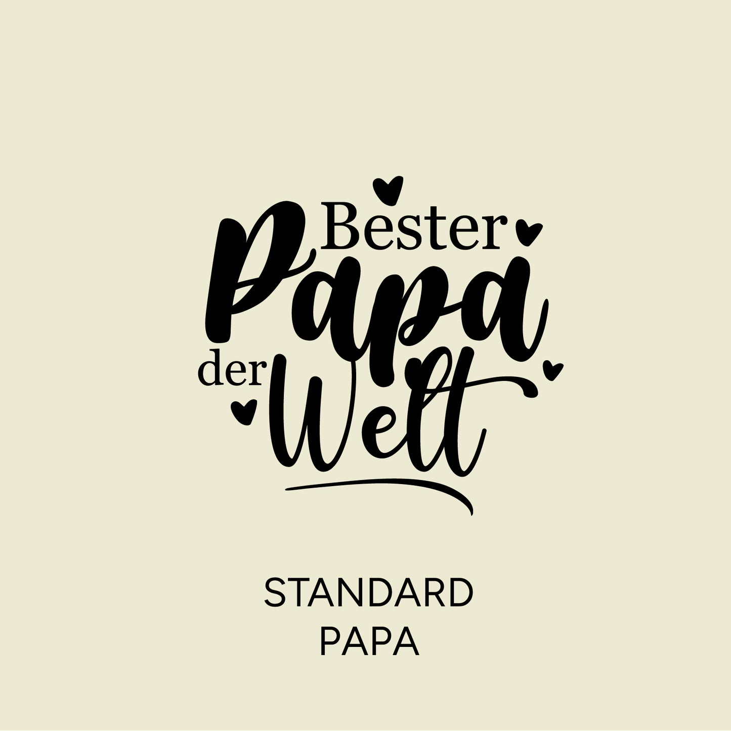 Graviertes Holztablett mit Becher - groß | Mama oder Papa