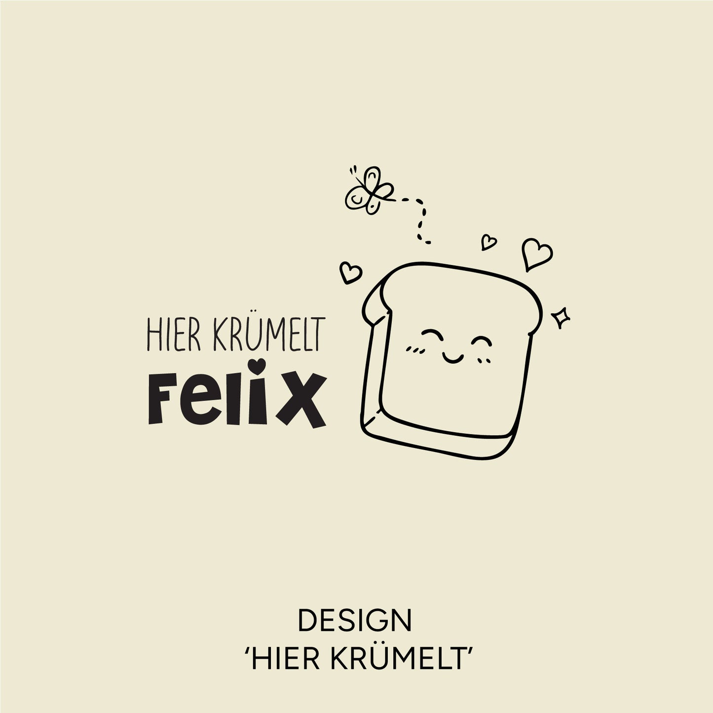 Holz Frühstücksbrettchen - Personalisiert mit Gravur