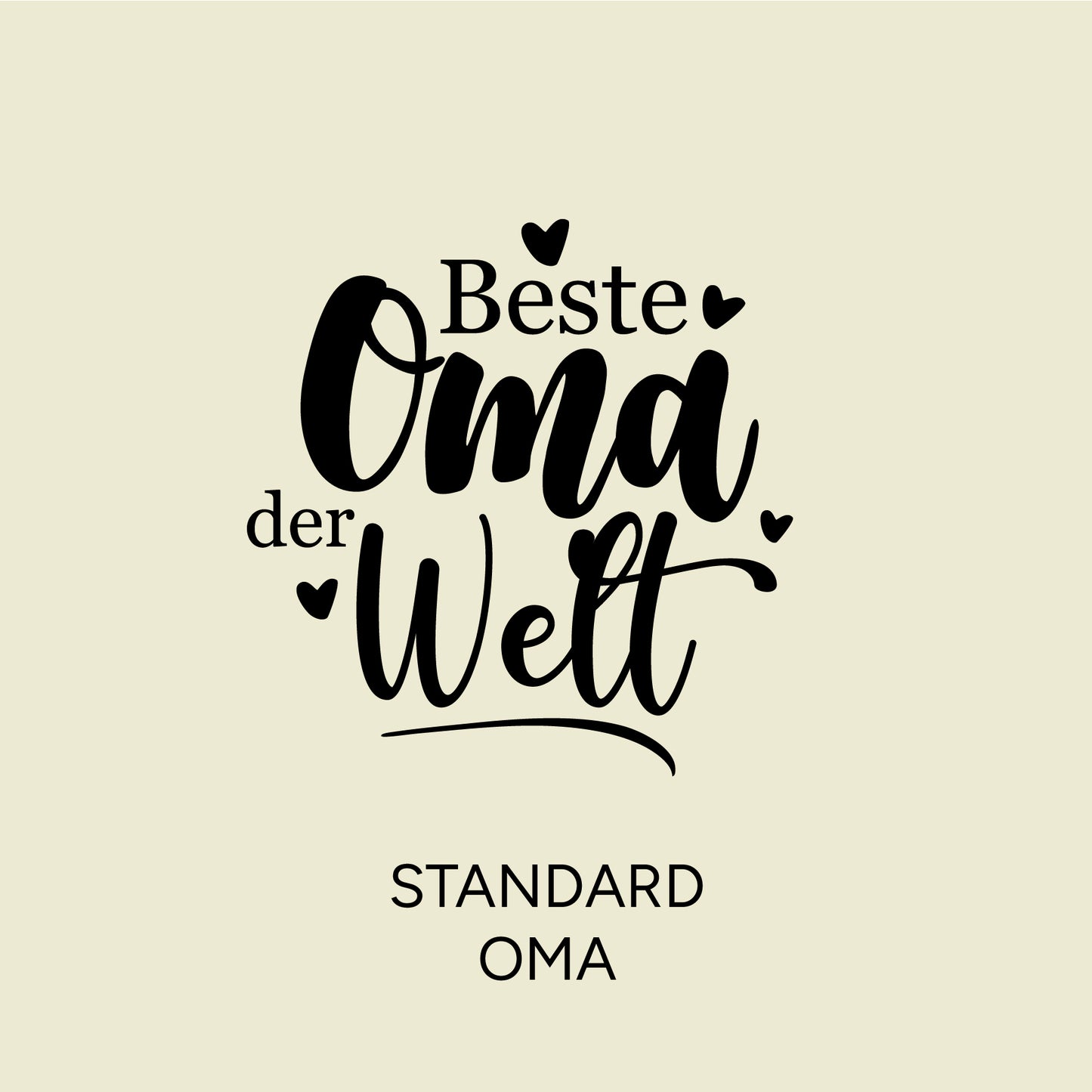 Graviertes Holztablett mit Becher - groß | Oma oder Opa