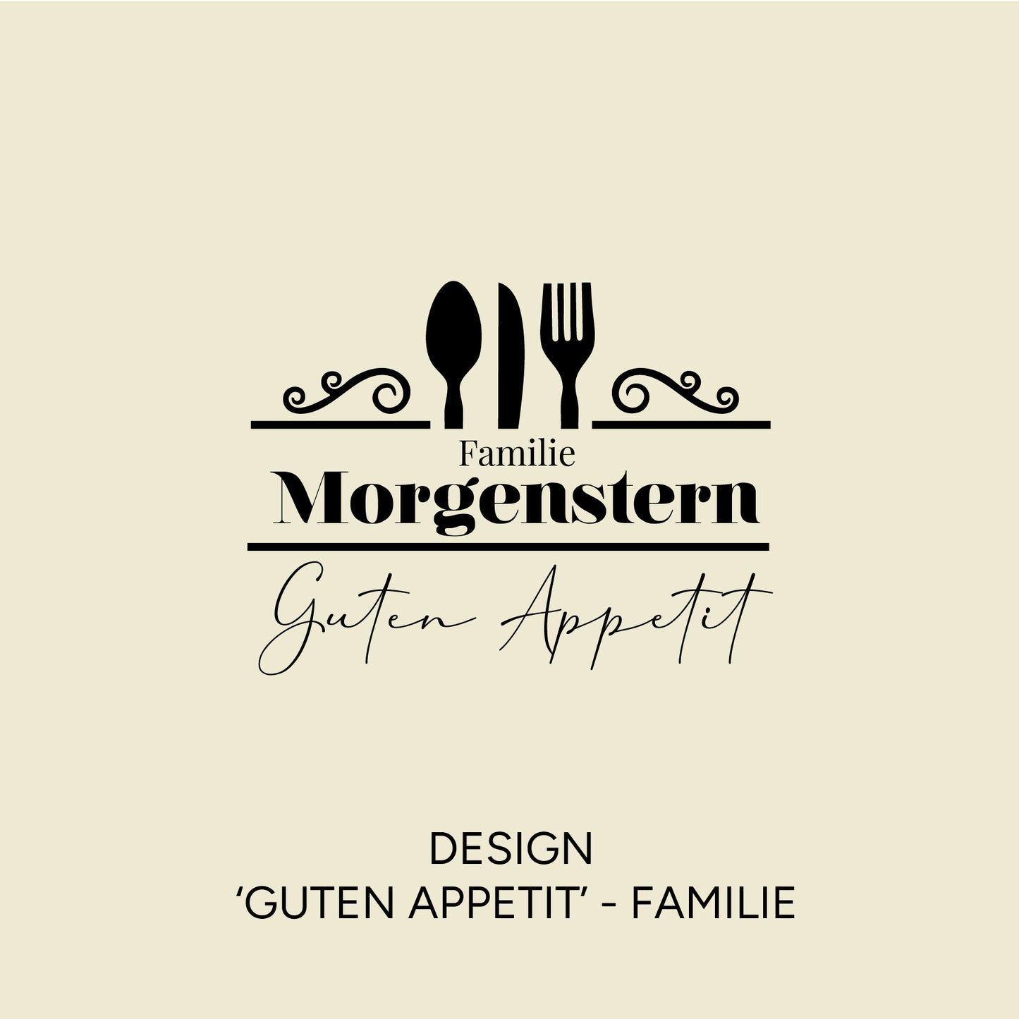 Servierbrett aus Holz mit Lochgriff - Personalisiert